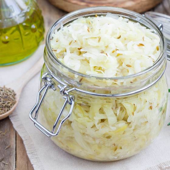 fermentert surkål